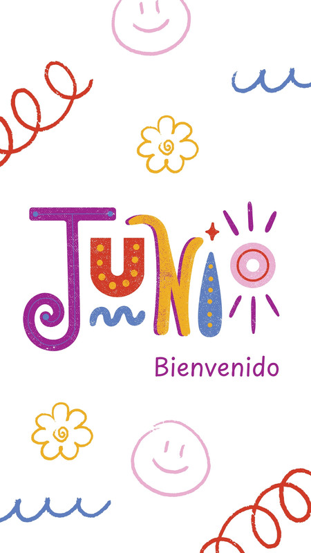 Plantillas bienvenido junio - Gratis y editables - Canva