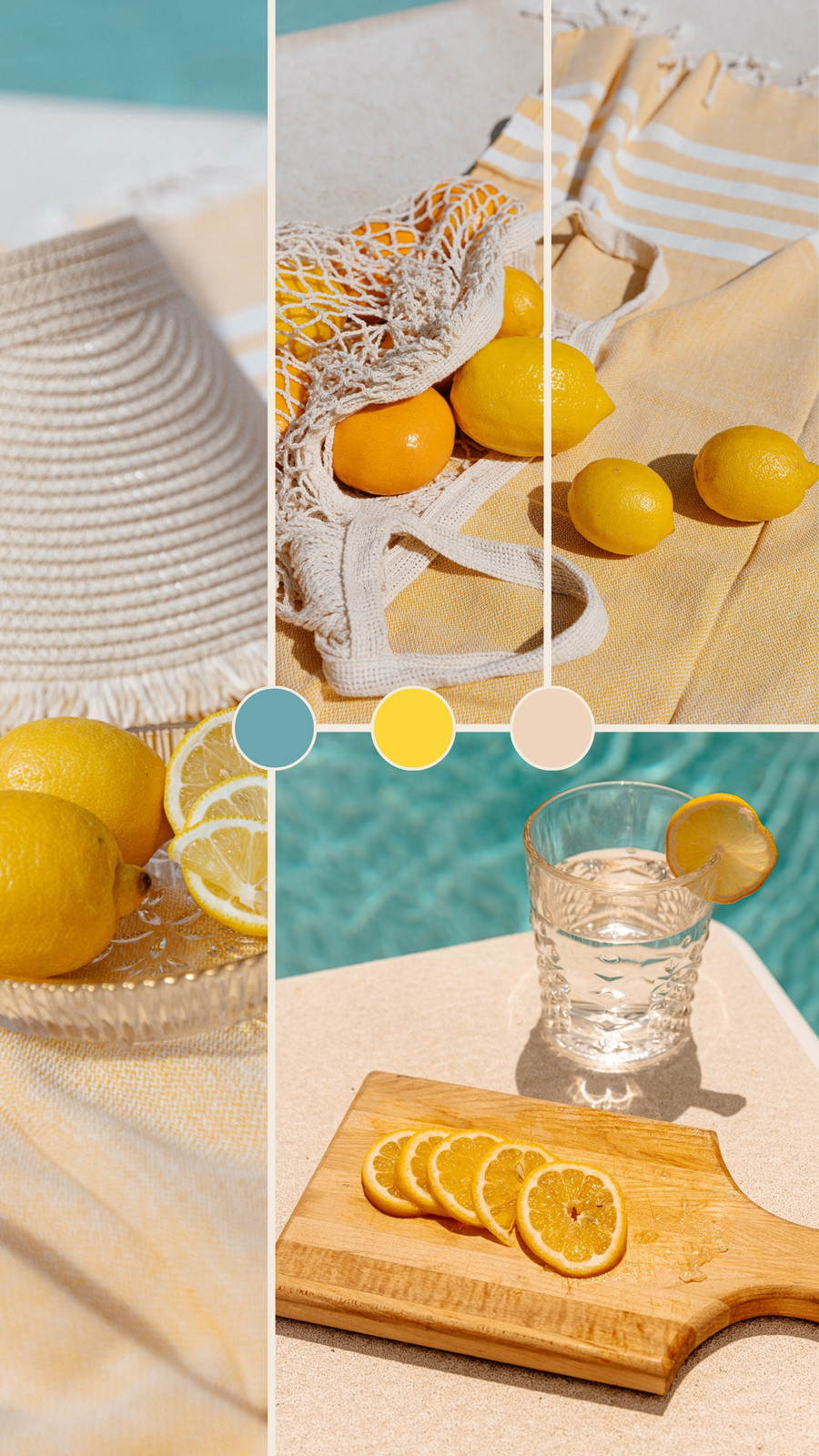 Moodboard jaune citron Moodboard jaune citron