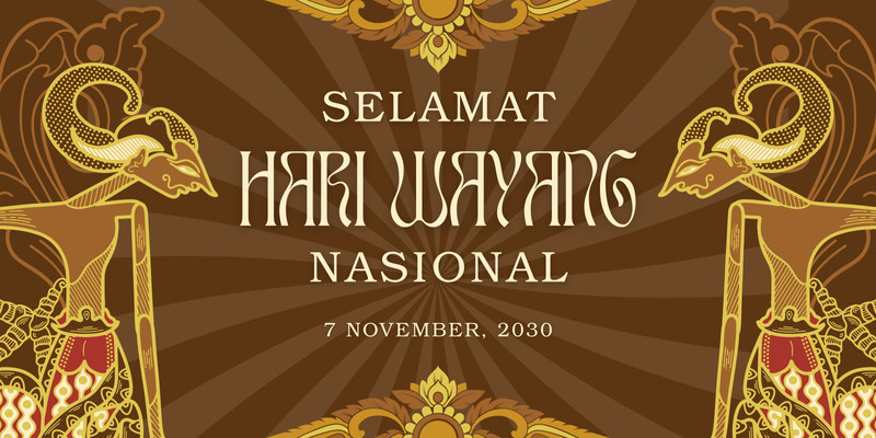 Gratis desain contoh wayang - Canva