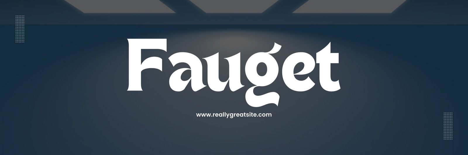 Navy and White Simple Website Twitter Header