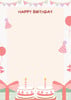 free and customizeable happy birthday templates -... Free and custom happy birthday background templates | Canva