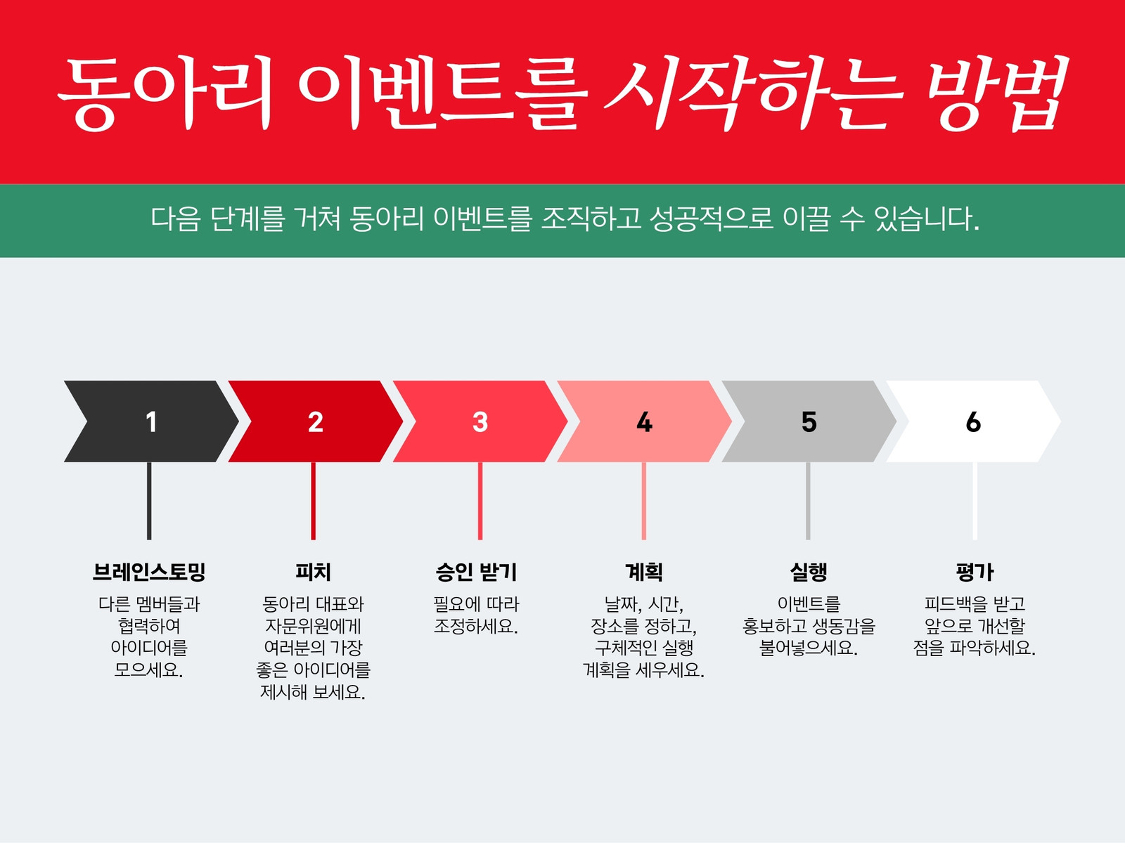 빨간색 초록색 회색 선명한 팀 워크플로 그래프
