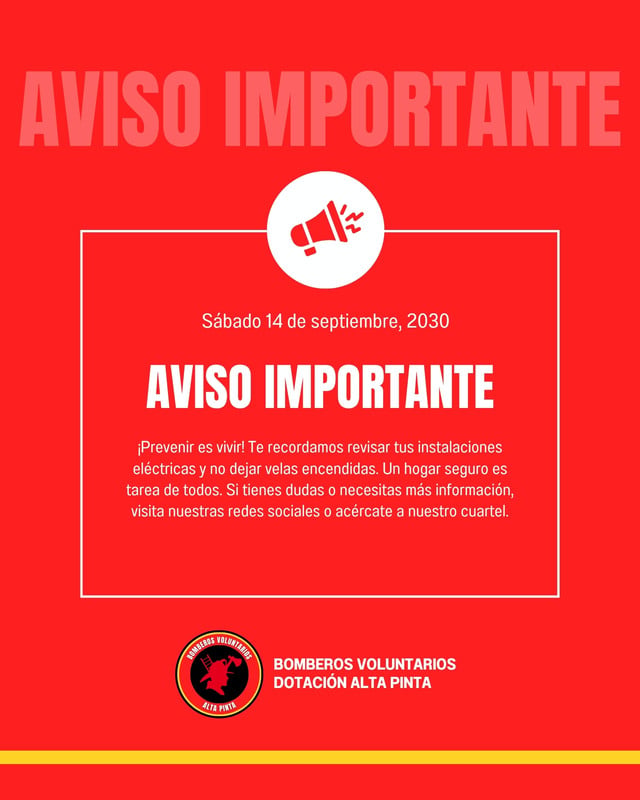 Plantillas alerta - Gratis y editables - Canva