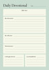 Free and customizable devotional templates