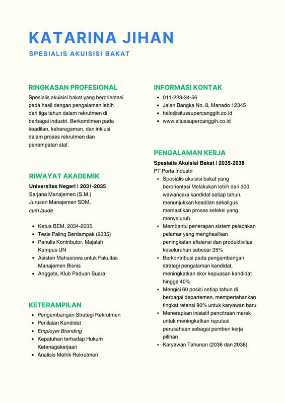 Contoh Sdm Rendah Gratis desain contoh sumber daya manusia - Canva