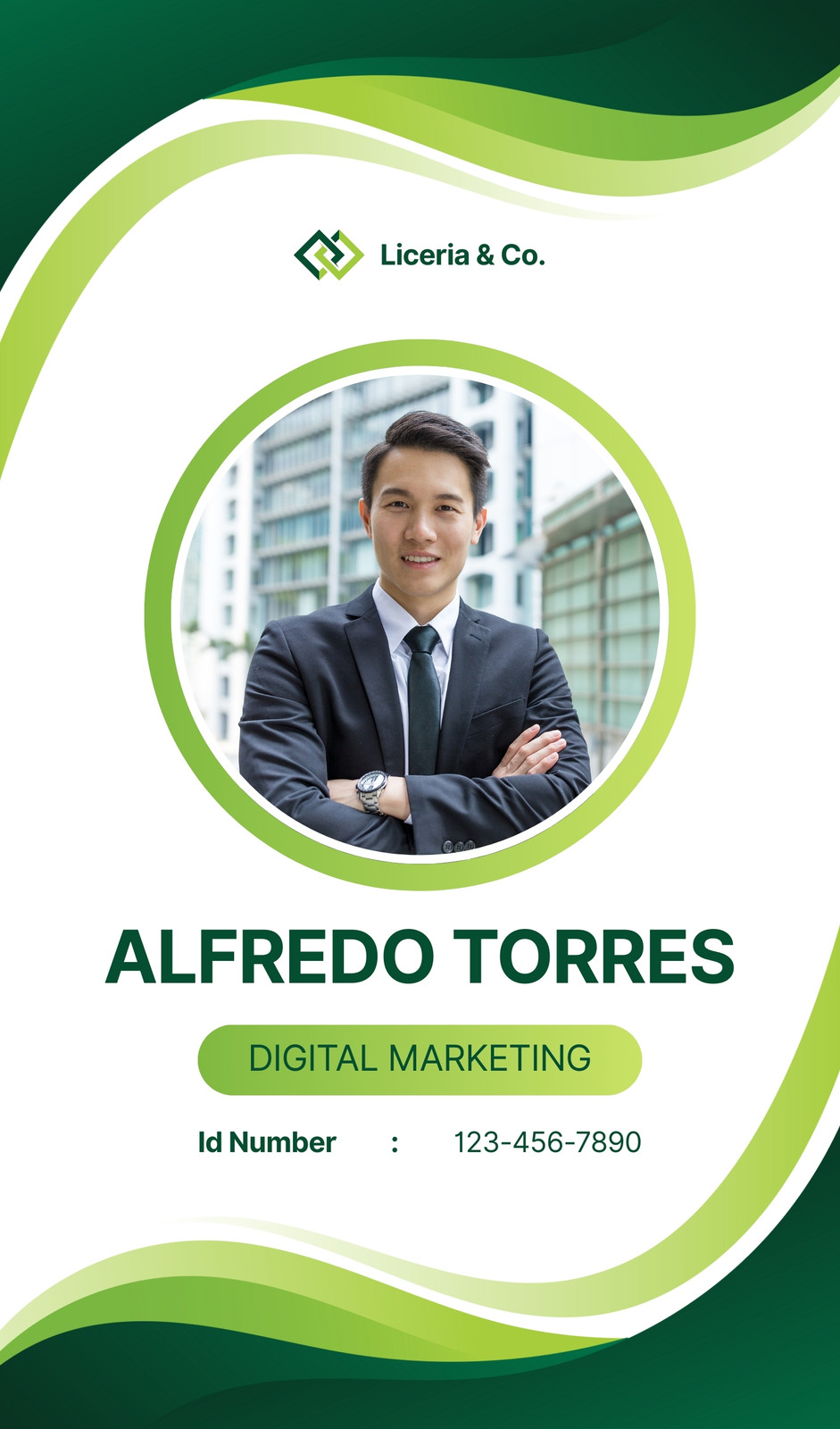 Library Layout Samples Page 3 - Free, customizable, professional ID card templates | Canva