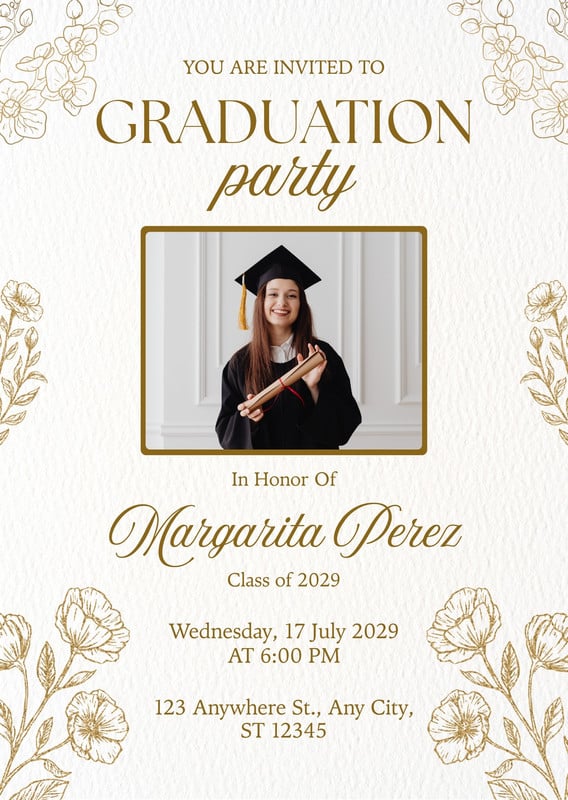 Free custom printable graduation invitation templates | Canva Free custom printable graduation invitation templates | Canva