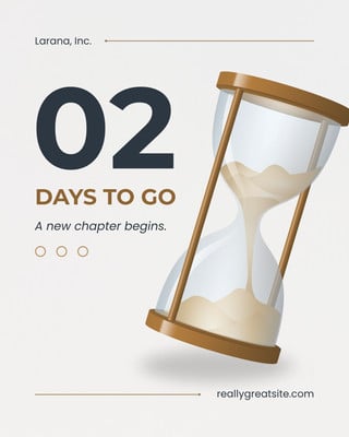 Free and customizable countdown templates