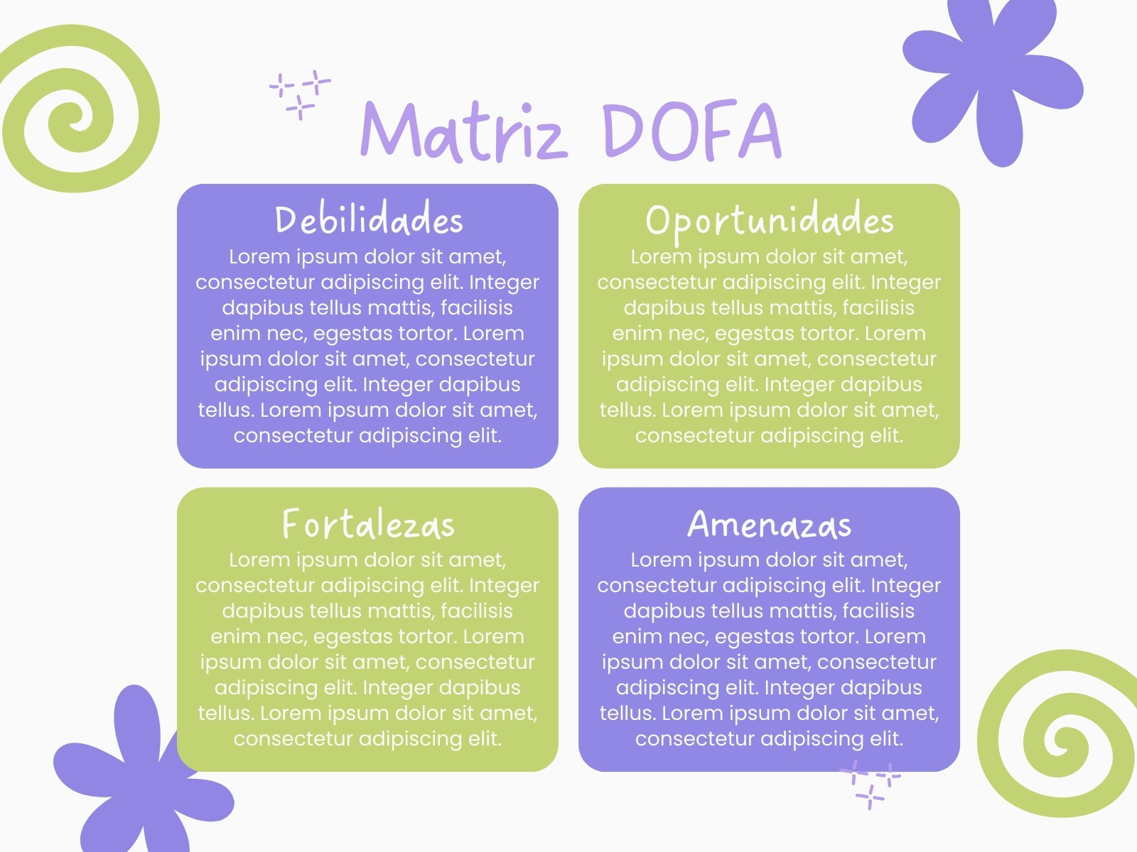 Gráfico mapa conceptual creativo moderno morado