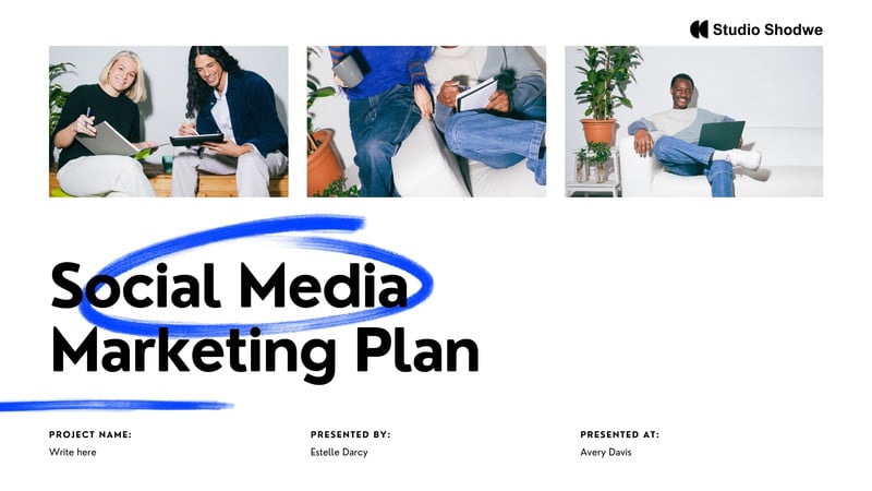 Free and customizable social media presentation templates | Canva