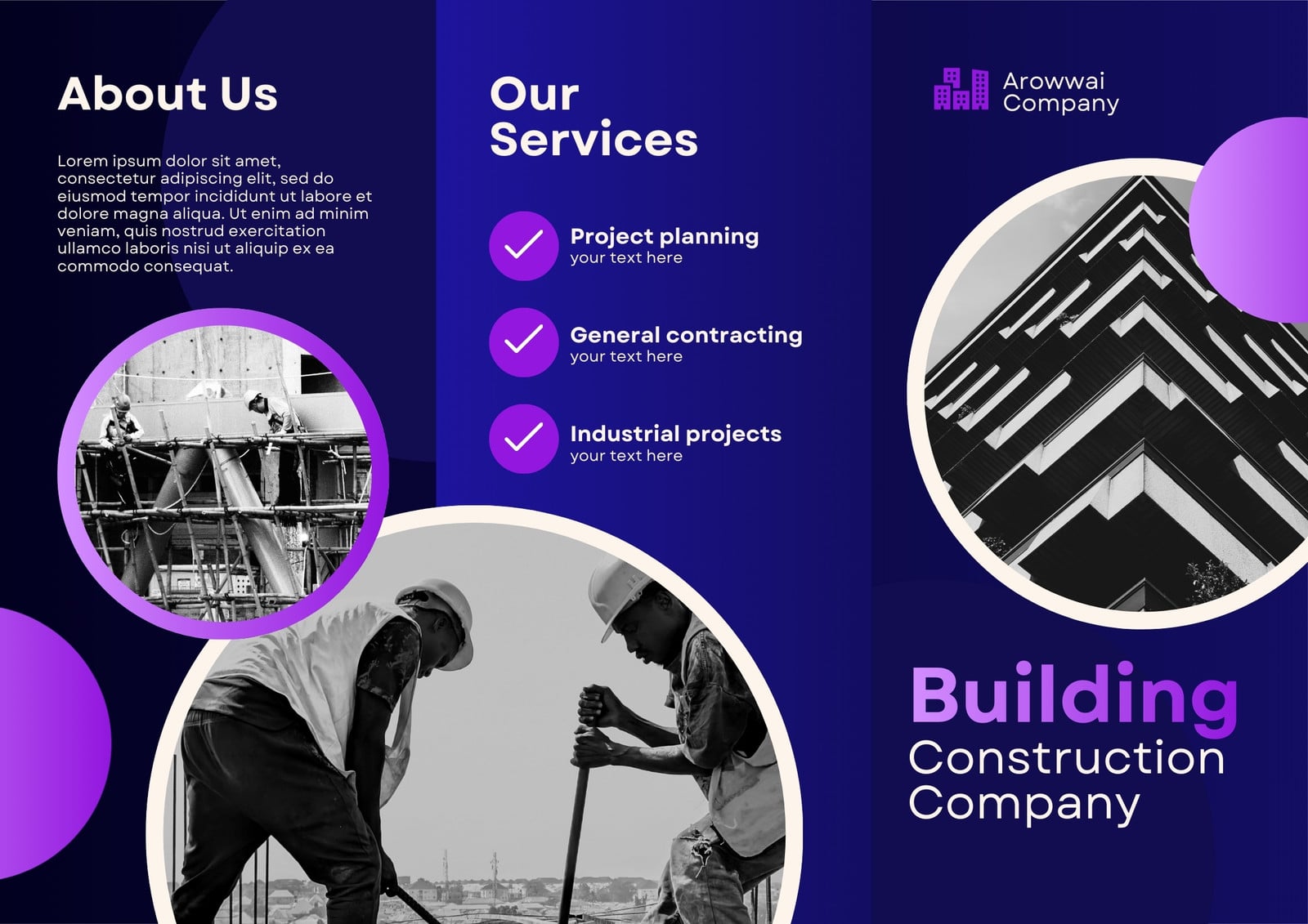 Free printable, customizable company brochure templates | Canva