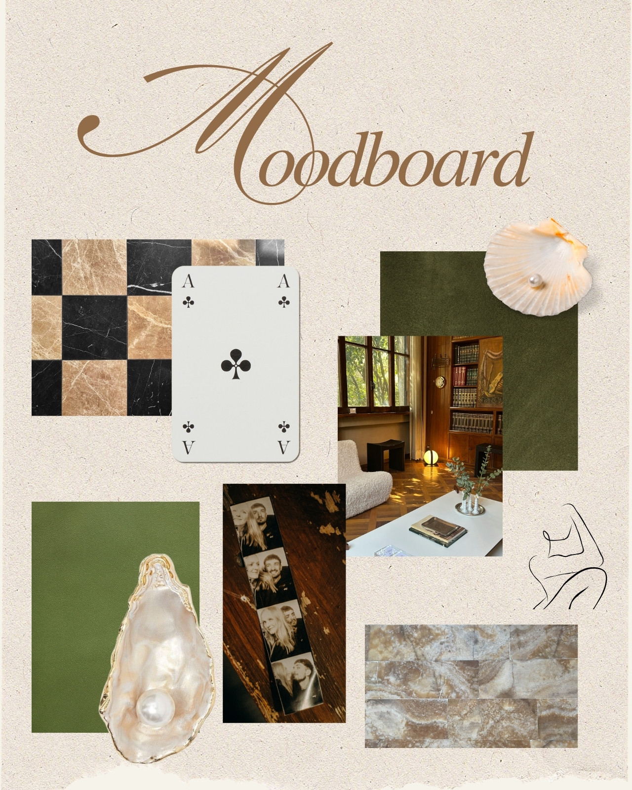 Vintage vibes moodboard Vintage vibes moodboard