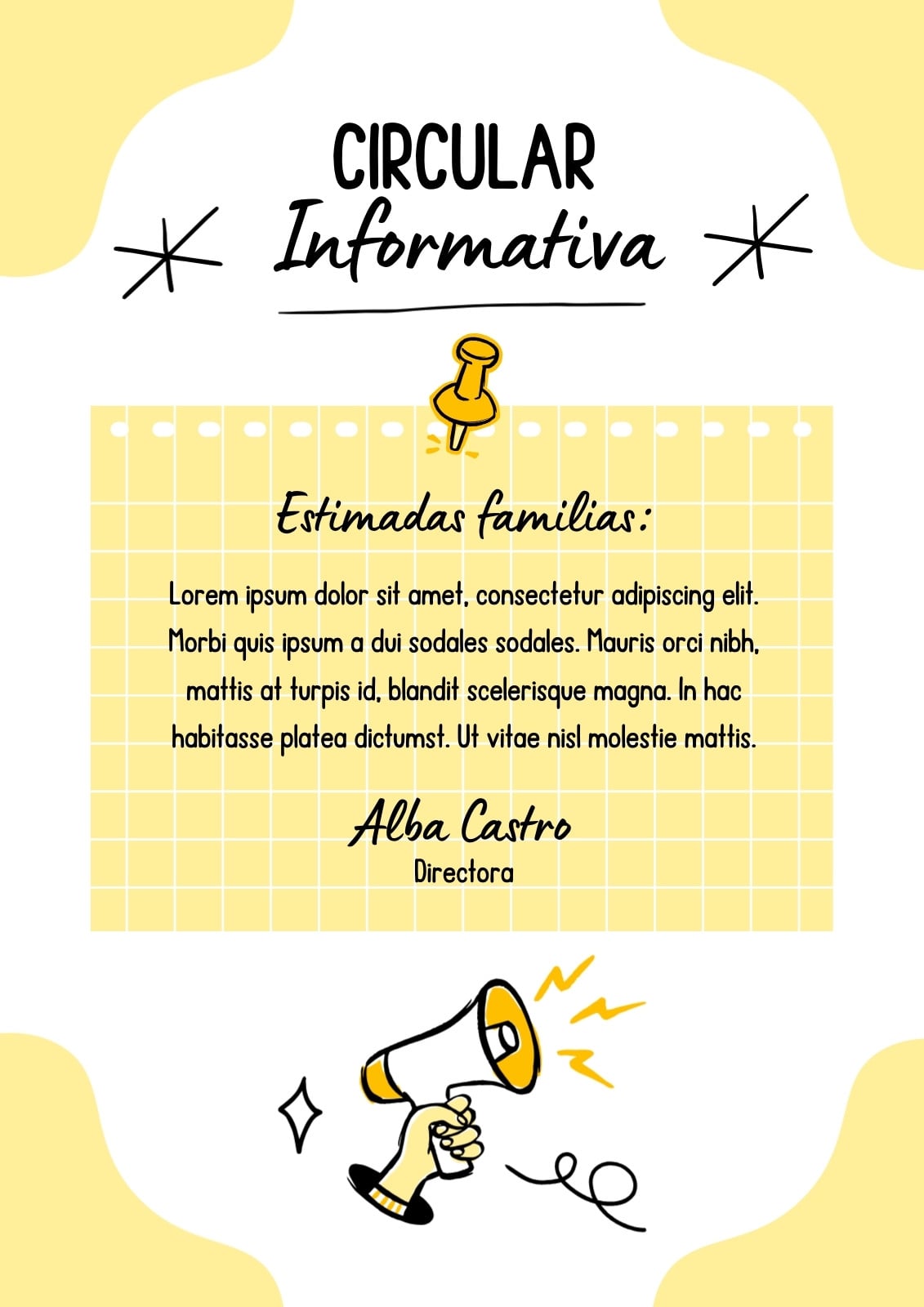Plantillas de nota informativa | Canva