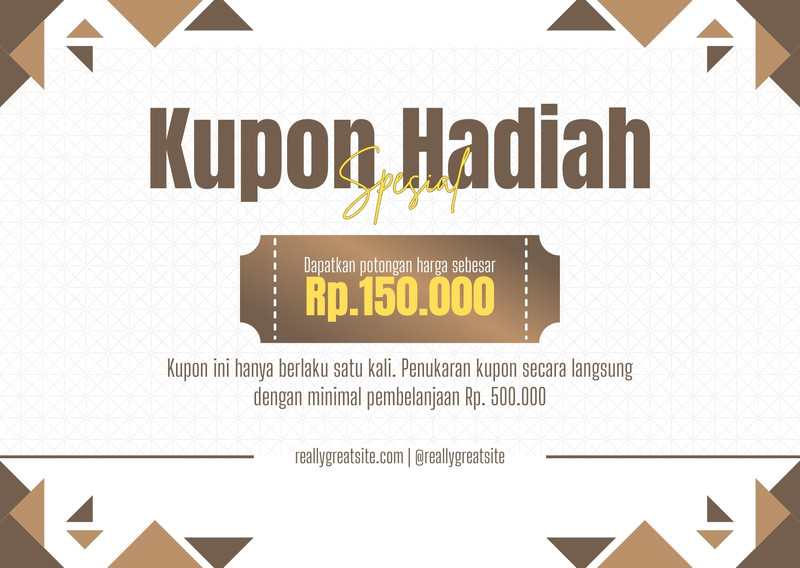 Gratis desain contoh hadiah - Canva