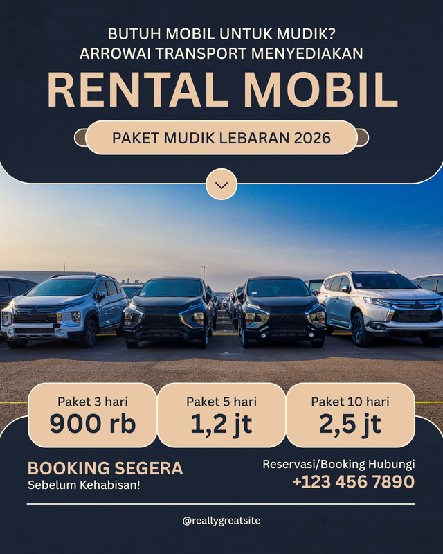 Bon Rental Mobil Gratis desain contoh rental mobil - Canva