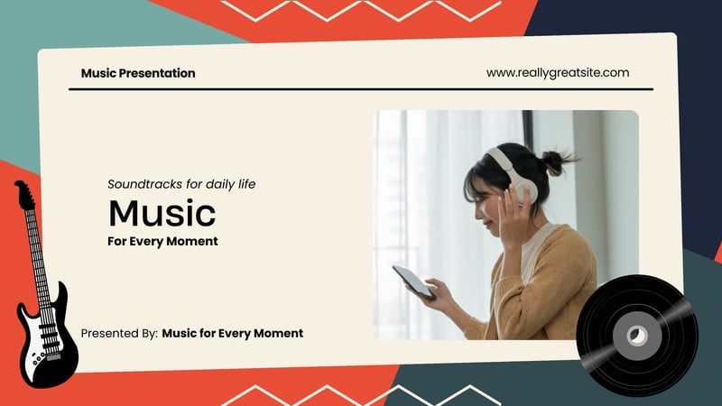 Music Presentation - Fazzi Studio - Canva