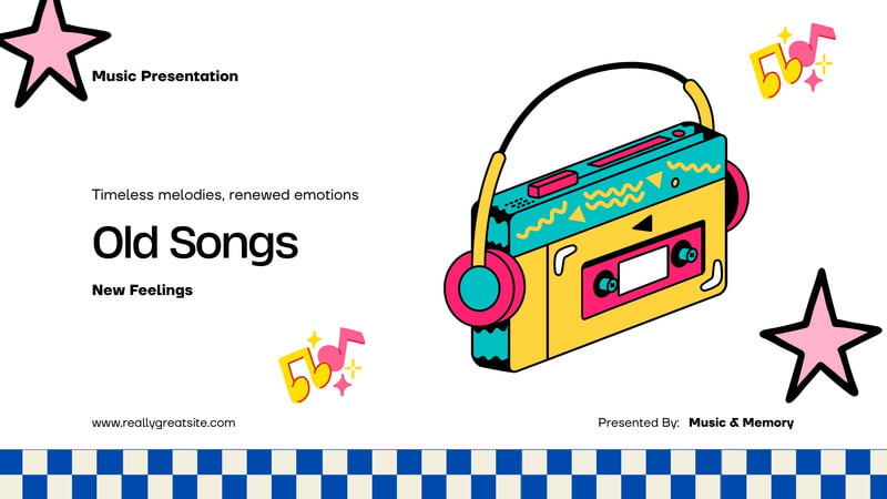 Music Presentation - Fazzi Studio - Canva