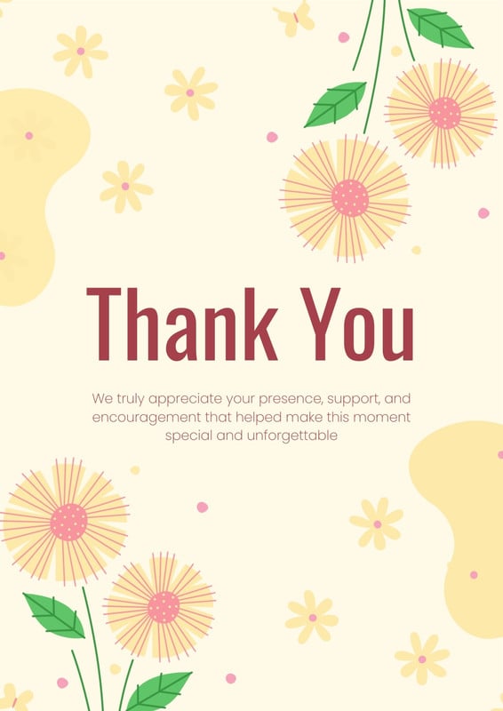 Free and customizable appreciation templates