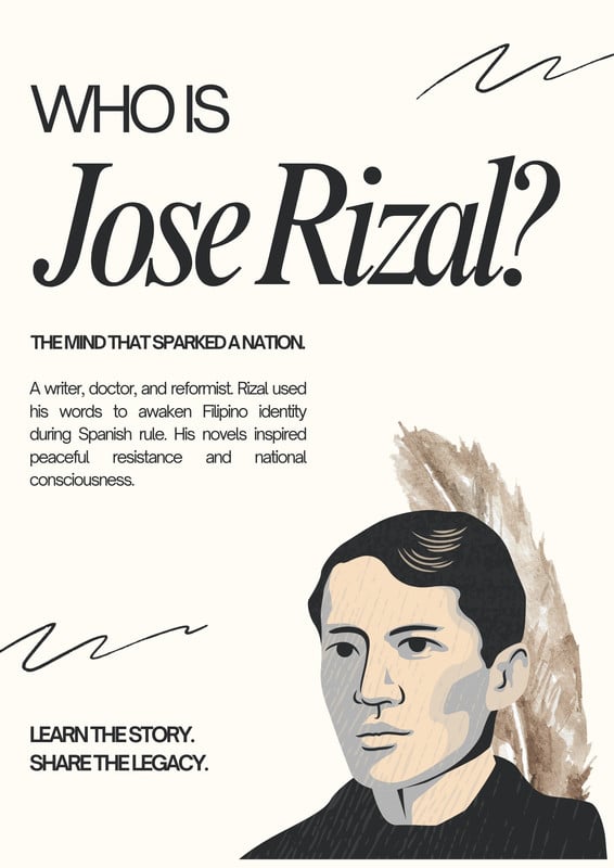 Free Jose Rizal templates you can customize | Canva