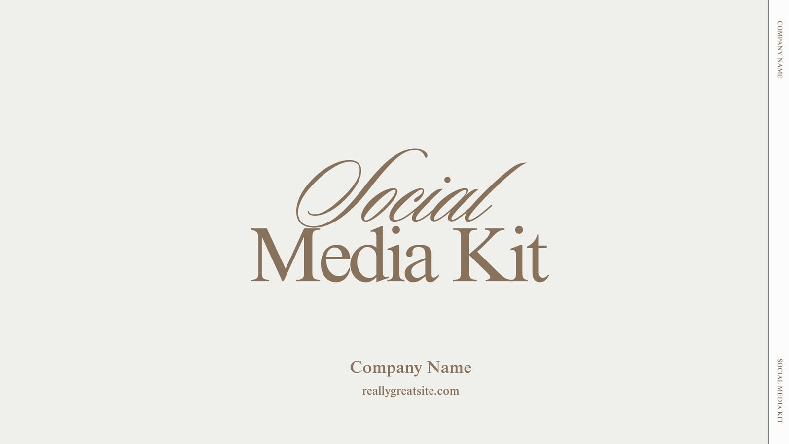 Free and customizable social media presentation templates | Canva