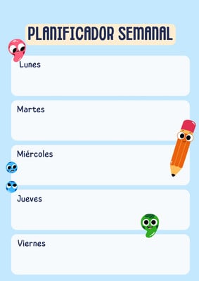 Agenda escolar editable para docentes y estudiantes | Canva
