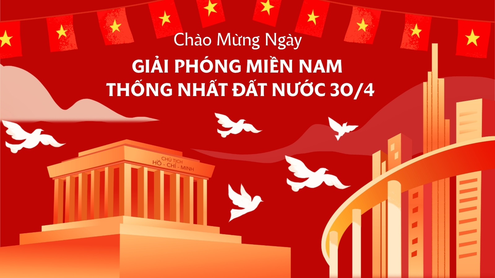 Mẫu nền ảo Zoom Giải phóng đỏ vàng cổ điển Mẫu nền ảo Zoom Giải phóng đỏ vàng cổ điển