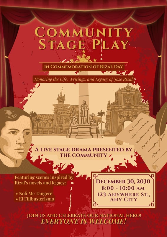 Free Jose Rizal templates you can customize | Canva