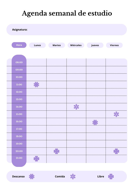 Agenda escolar editable para docentes y estudiantes | Canva