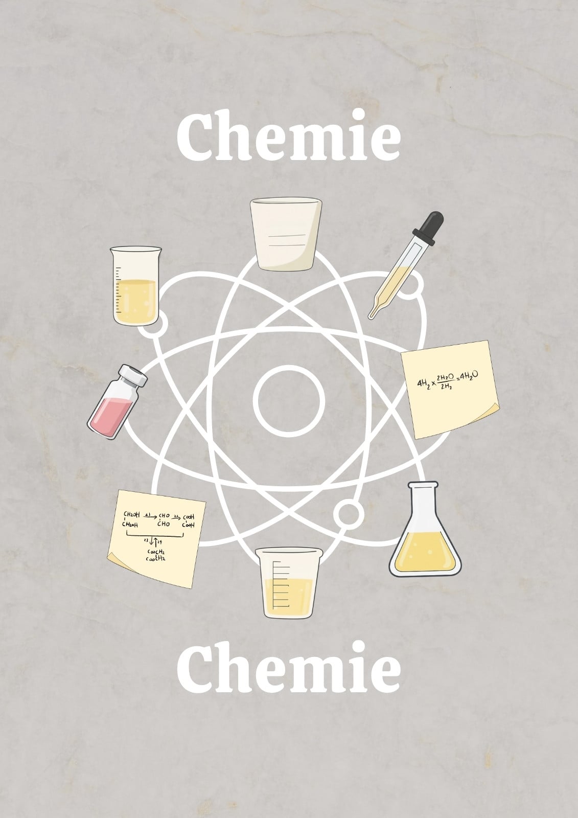 Kostenlos anpassbare Vorlagen zum Thema Chemie - Canva