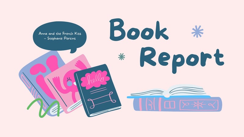 Free book report education presentation templates | Canva