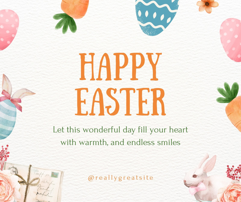 Page 2 - Free and customizable Easter Facebook post templates | Canva