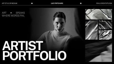 Free and customizable artist templates