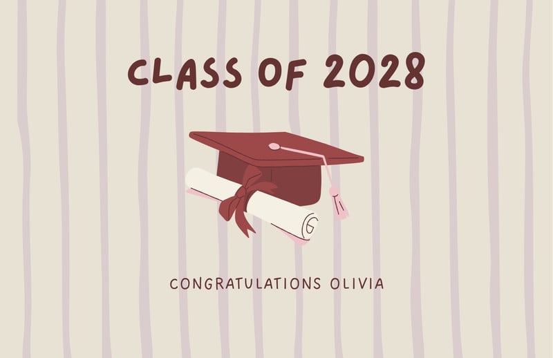 canva grad cards Graduation - Stephanie Godbout Design