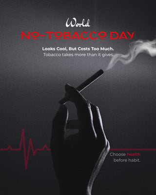 no more tobacco The End of Cigarettes Is Coming No Smoking Signs World No Tobacco Day: Understanding