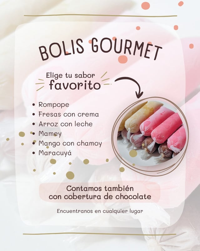 Plantillas bolis - Gratis y editables - Canva