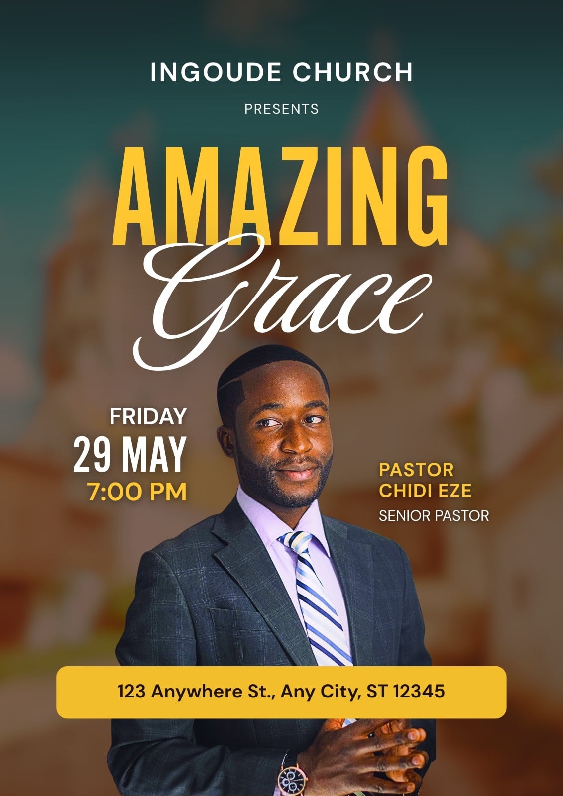 Page 18 - Free and customizable church templates | Canva