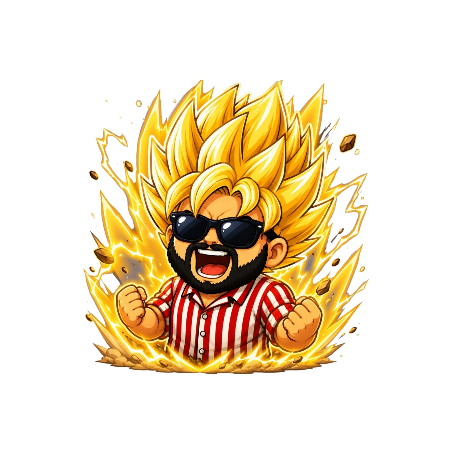 Paco en llamas WhatsApp Sticker Paco en llamas WhatsApp Sticker