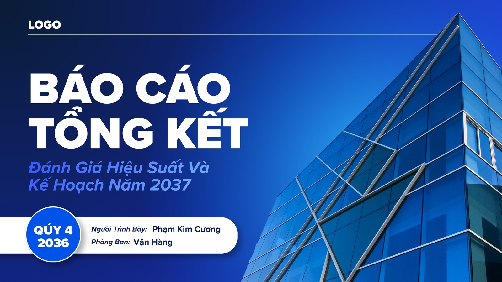 Mẫu bài thuyết trình báo cáo công ty xanh lam Mẫu bài thuyết trình báo cáo công ty xanh lam