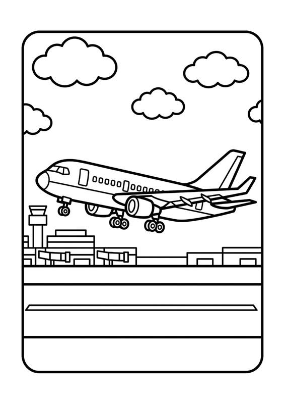 飛行機絵無料テンプレートデザイン。イラストや画像付きも豊富 - Canva