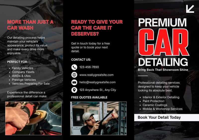 Free editable and printable car brochure templates | Canva