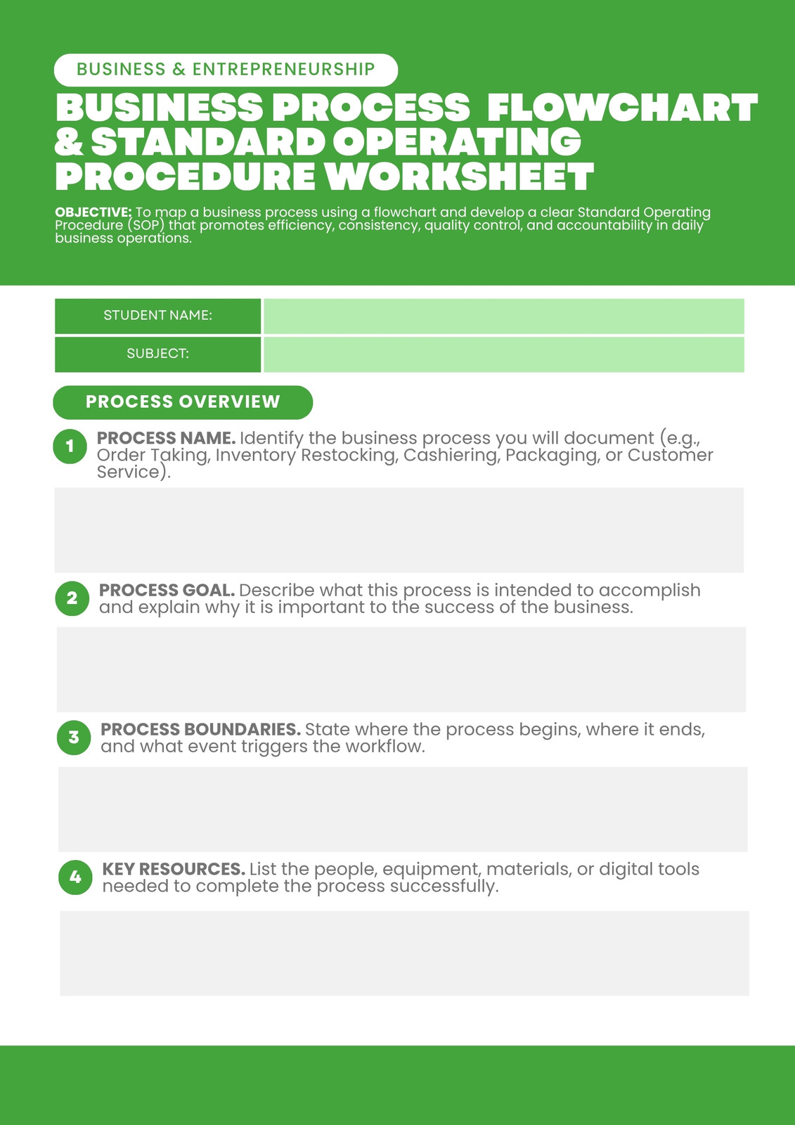 Page 4 - Free and customizable sop templates