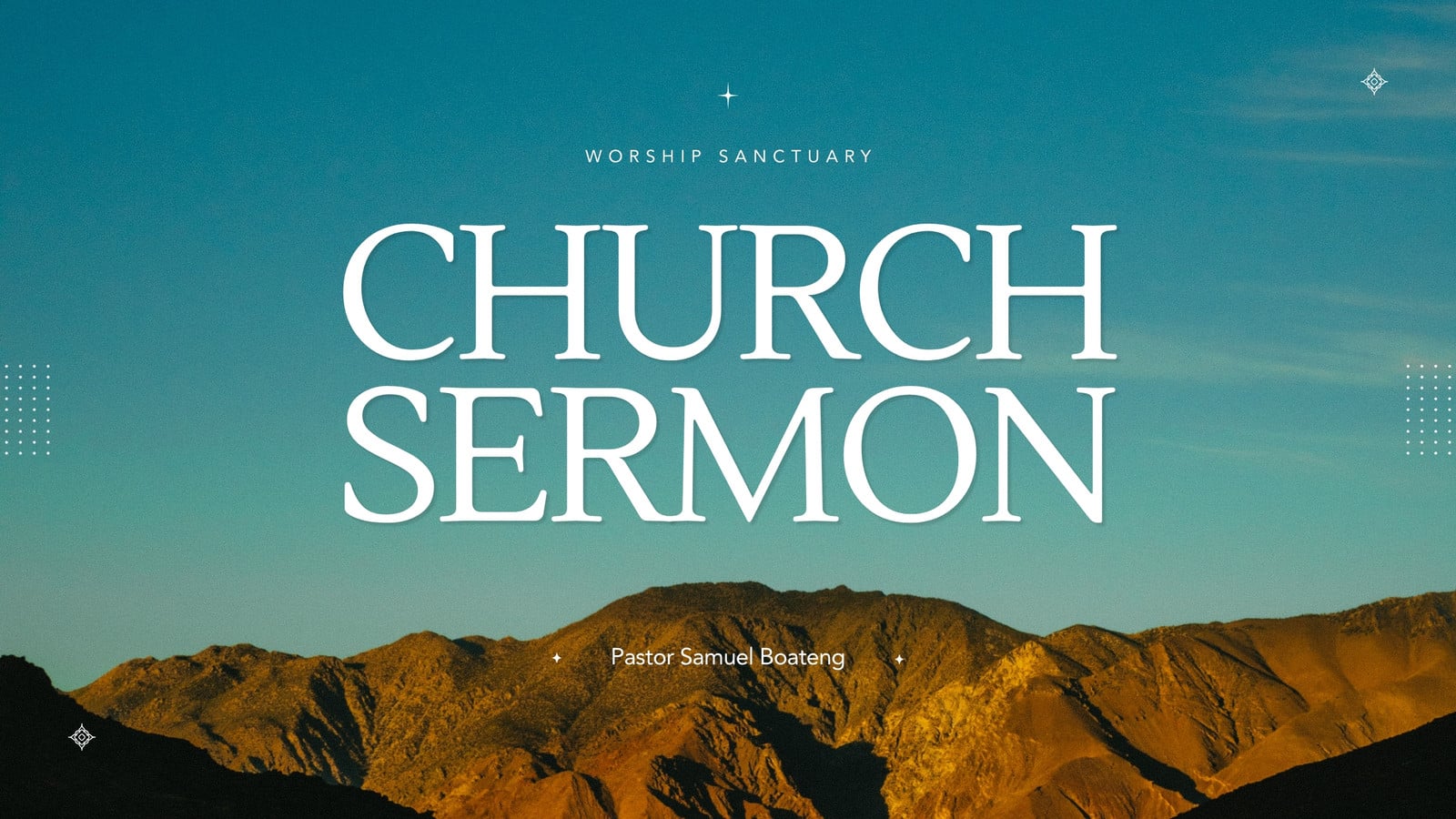 Page 4 - Free and customizable church presentation templates | Canva