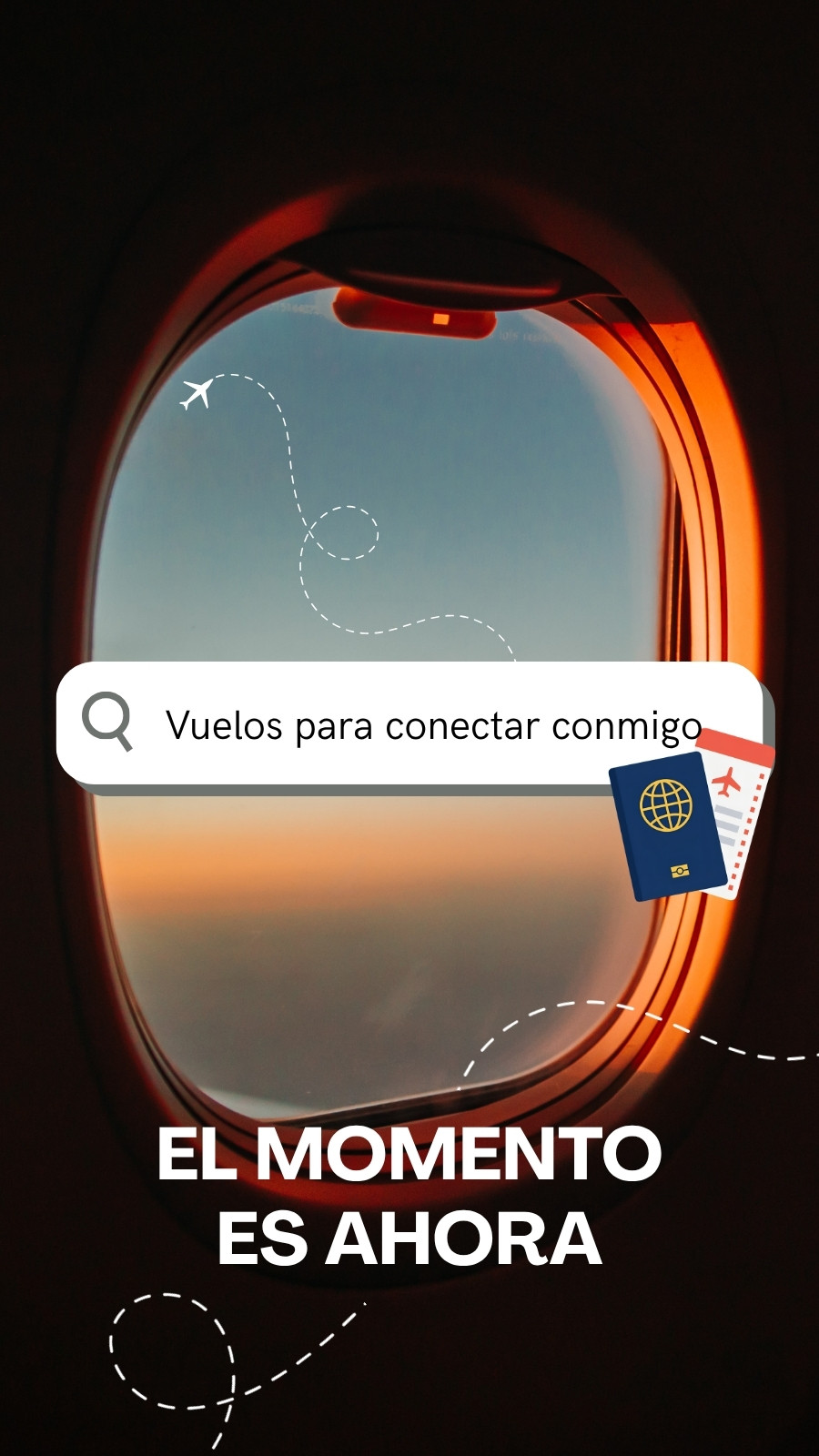 Historia de Instagram Moderno Viaje Puesta de Sol