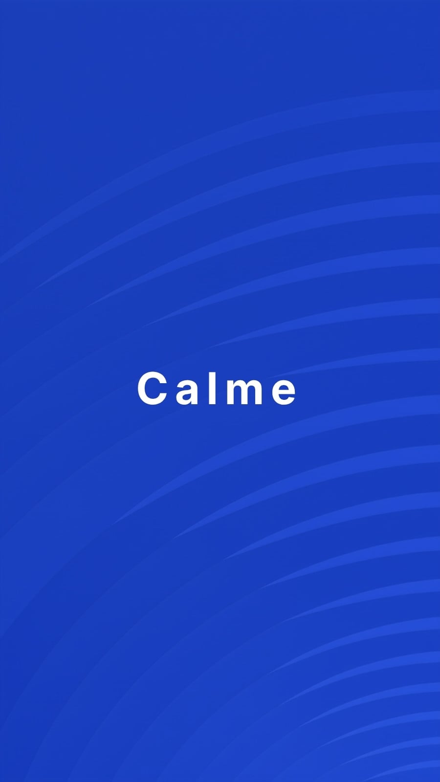 Fond d'écran pour téléphone pour sérénité en bleu et blanc style géométrique